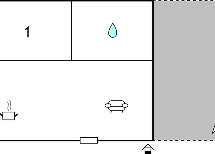 1 Bedroom Lovely In *